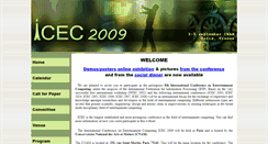 Desktop Screenshot of icec2009.cnam.fr