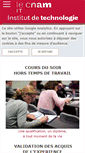 Mobile Screenshot of it.cnam.fr