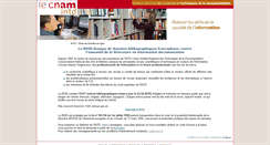 Desktop Screenshot of bdid-intd.cnam.fr