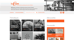 Desktop Screenshot of cnum.cnam.fr