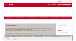 Desktop Screenshot of ccg.cnam.fr