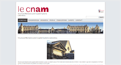 Desktop Screenshot of lmssc.cnam.fr