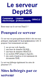 Mobile Screenshot of dept25.cnam.fr