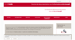 Desktop Screenshot of cdft.cnam.fr