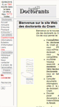 Mobile Screenshot of doctorants.cnam.fr