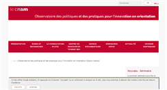 Desktop Screenshot of oppio.cnam.fr