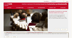 Desktop Screenshot of inetop.cnam.fr