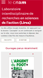 Mobile Screenshot of econometrie.cnam.fr