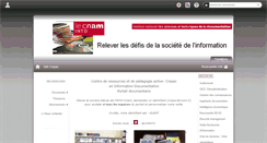Desktop Screenshot of catalogue-intd.cnam.fr