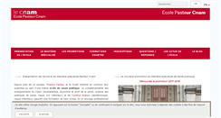 Desktop Screenshot of ecole-pasteur.cnam.fr