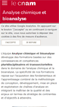 Mobile Screenshot of genie-analytique.cnam.fr