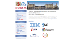 Desktop Screenshot of iciq2012.cnam.fr